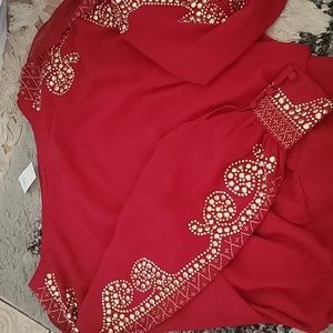 Beautiful Ruby Red Top!